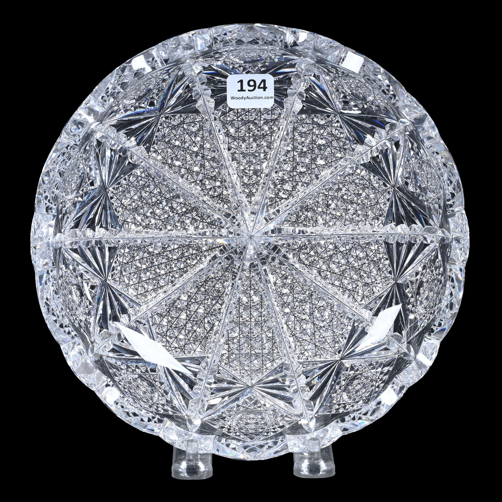 Bowl, ABCG, Signed Hawkes Napoleon Pattern (1 of 2)