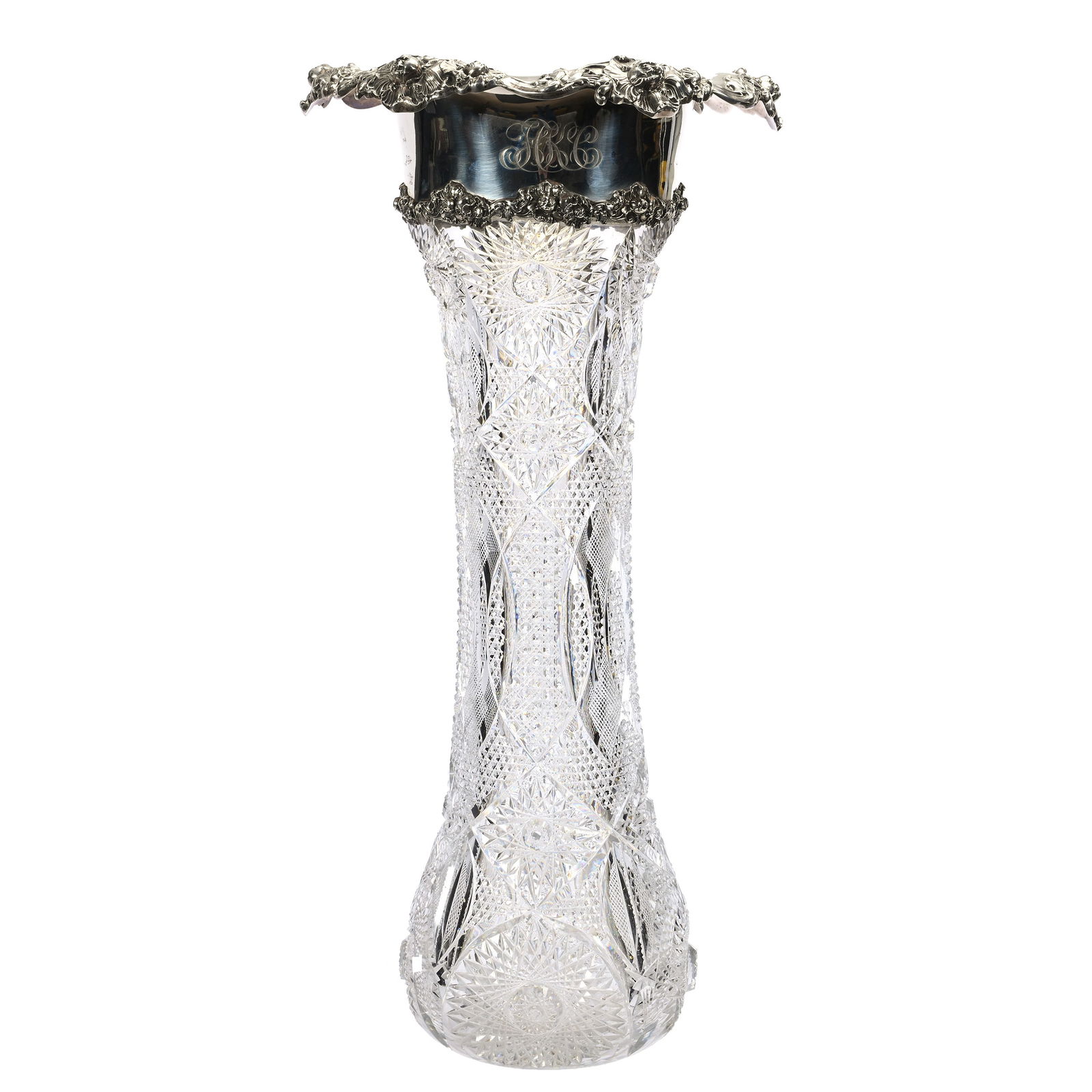 Vase, ABCG, Magnificent Sterling Rim (1 of 8)