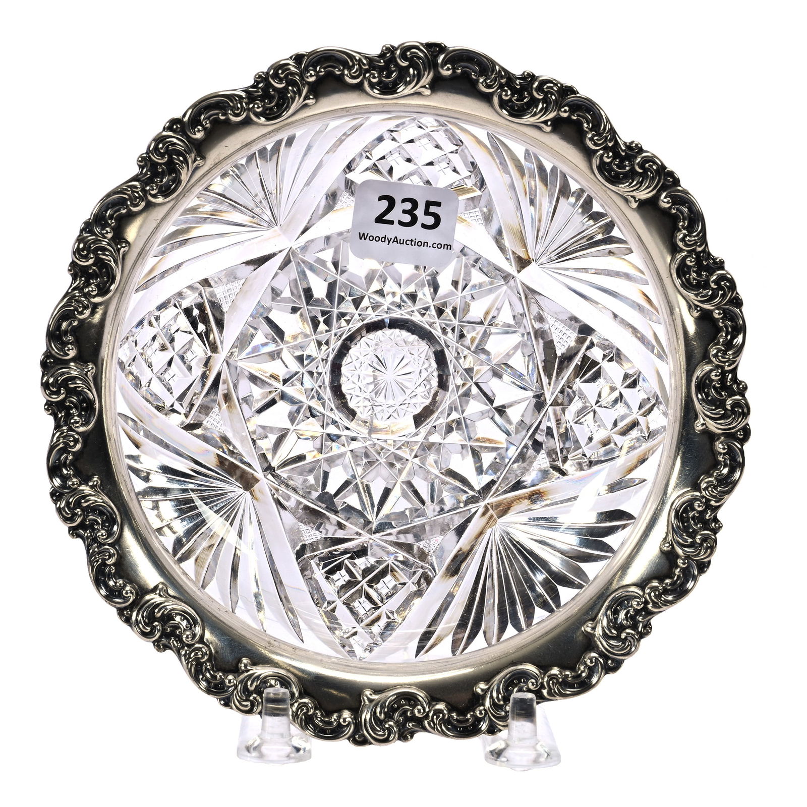 Dish, American Brilliant Cut Glass (1 of 4)