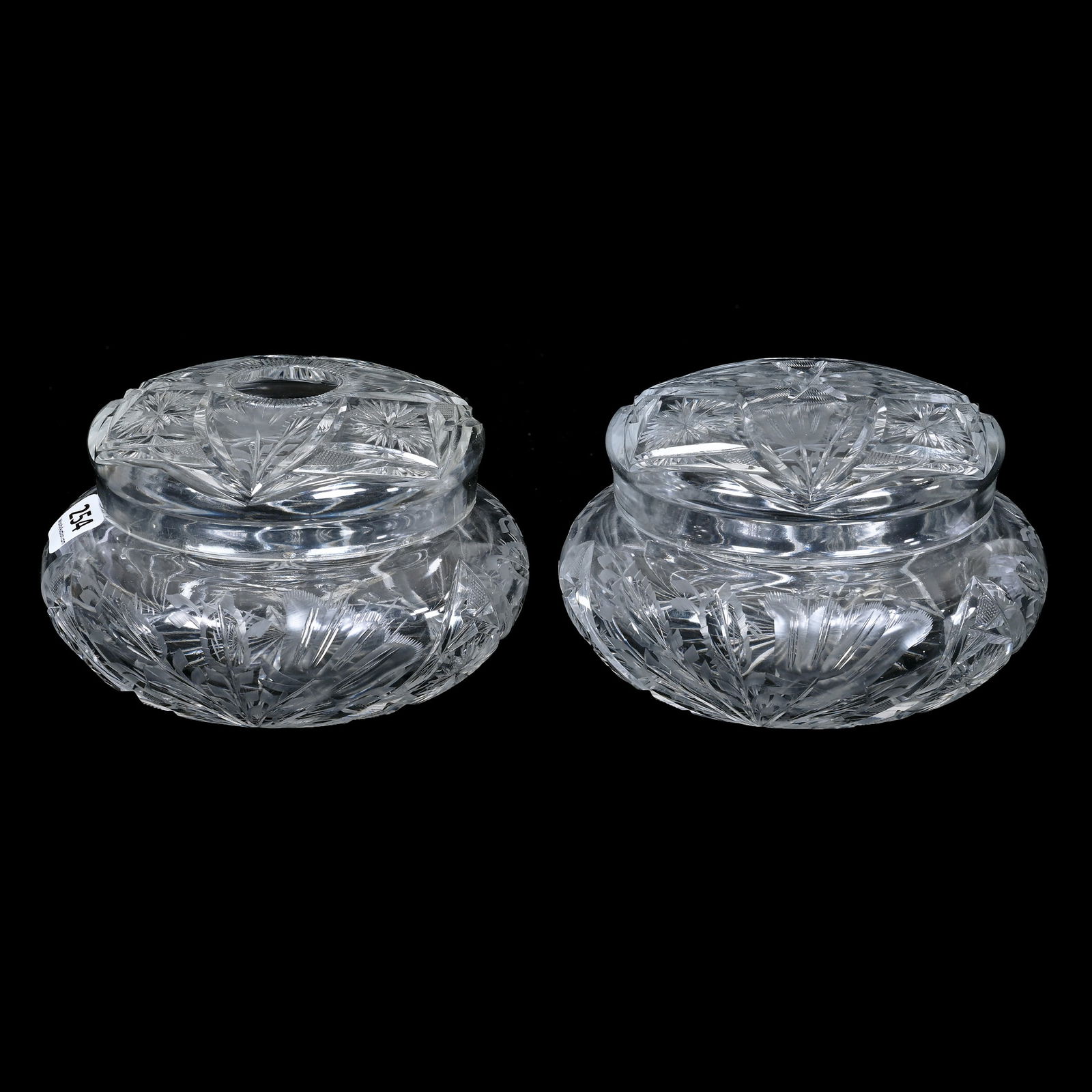 Powder Jar/Hair Receiver, ABCG (1 of 5)