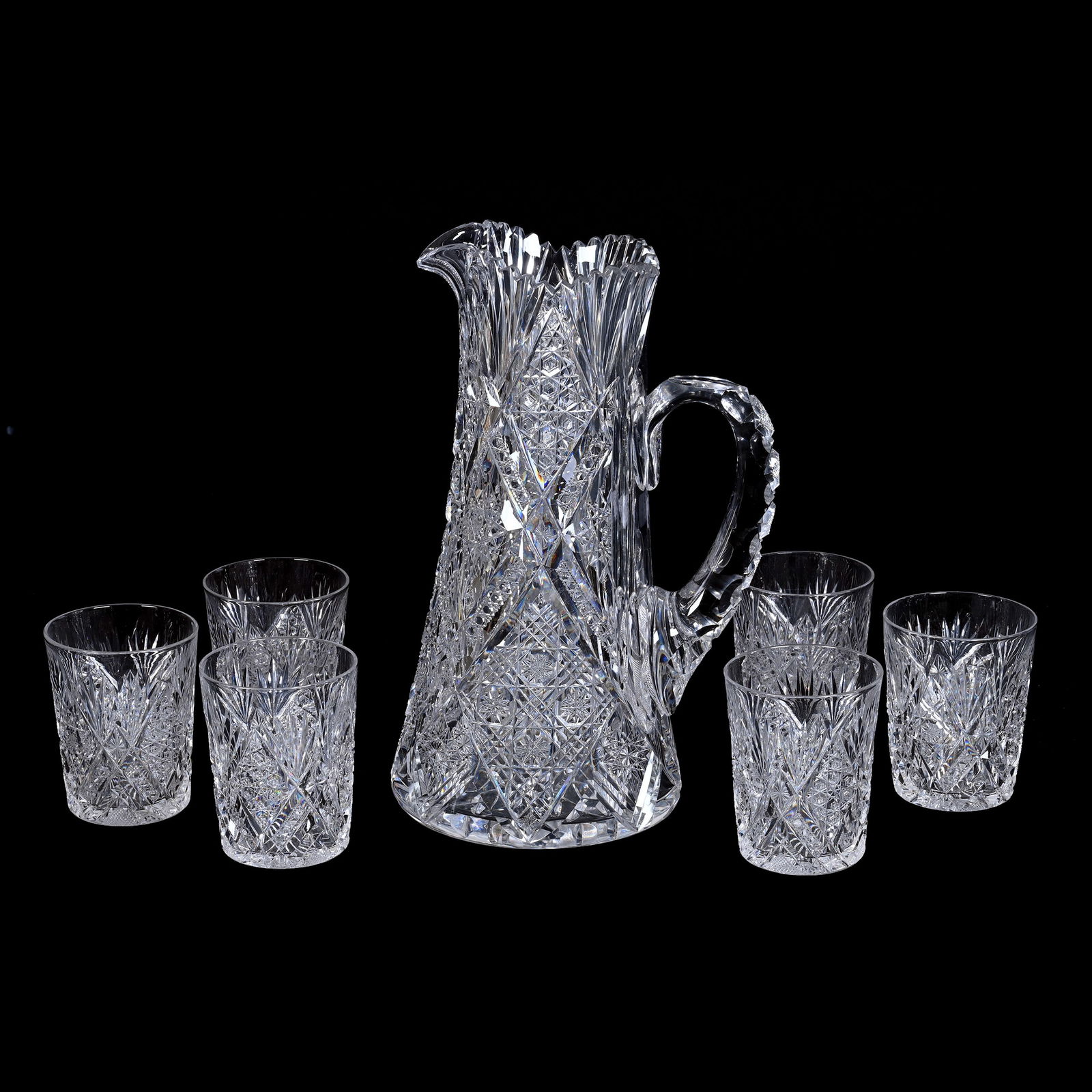 Tankard, ABCG, Signed Libbey Imperial Pattern (1 of 3)