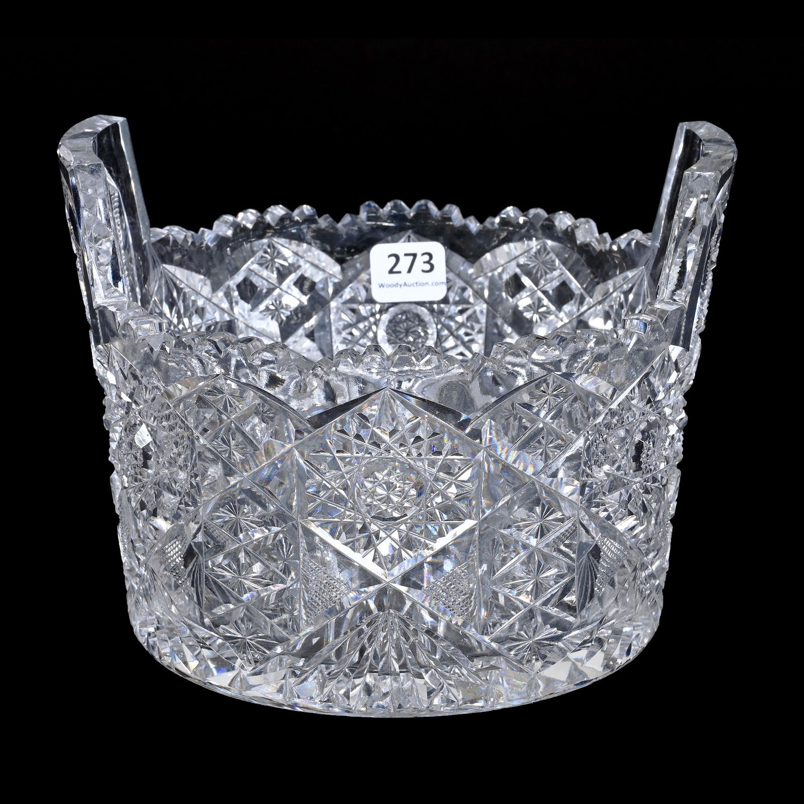 Ice Bucket, Tab Handles, ABCG, Genoa Pattern (1 of 3)