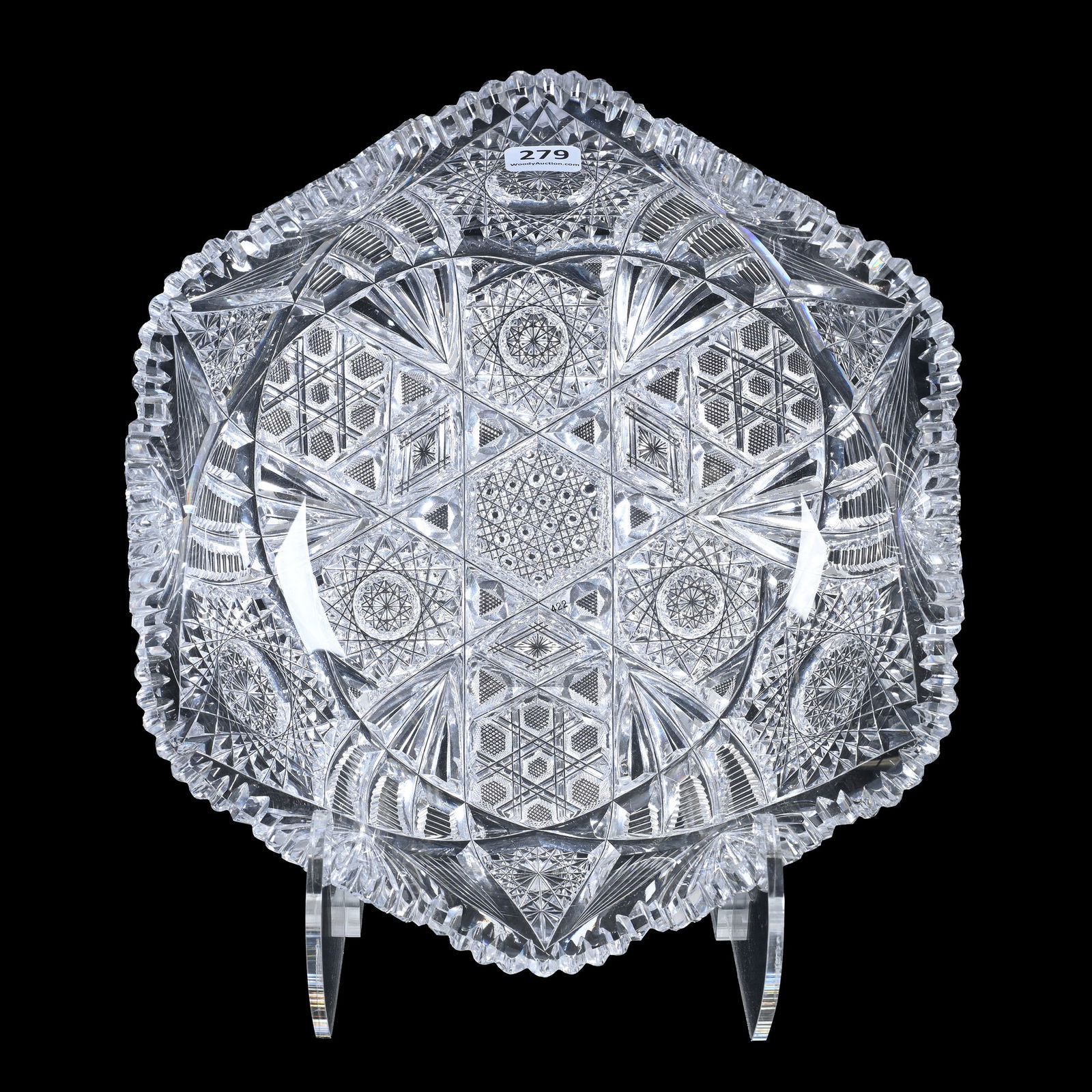 Bowl, American Brilliant Cut Glass (1 of 3)