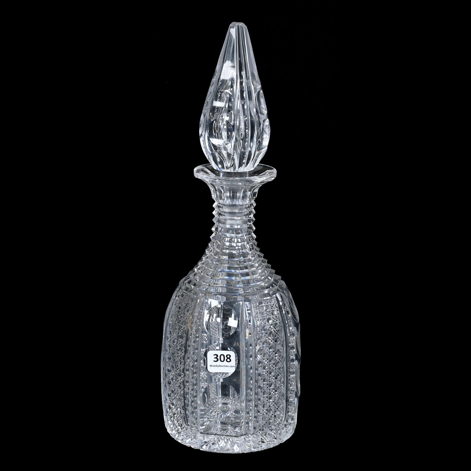 Decanter, ABCG, By Missouri Cut Glass (1 of 3)