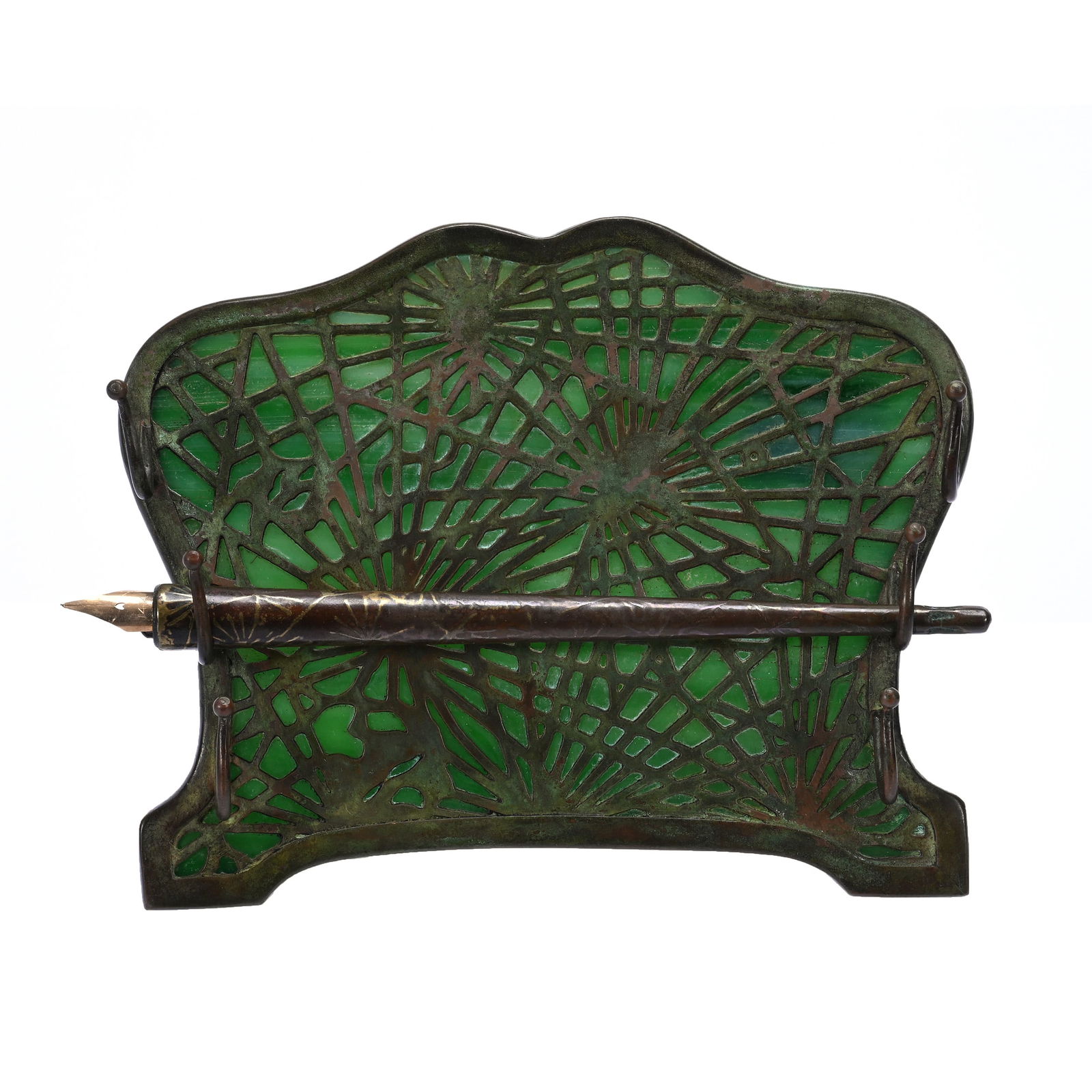Pen Rest Marked Tiffany Studios #1003 (1 of 3)