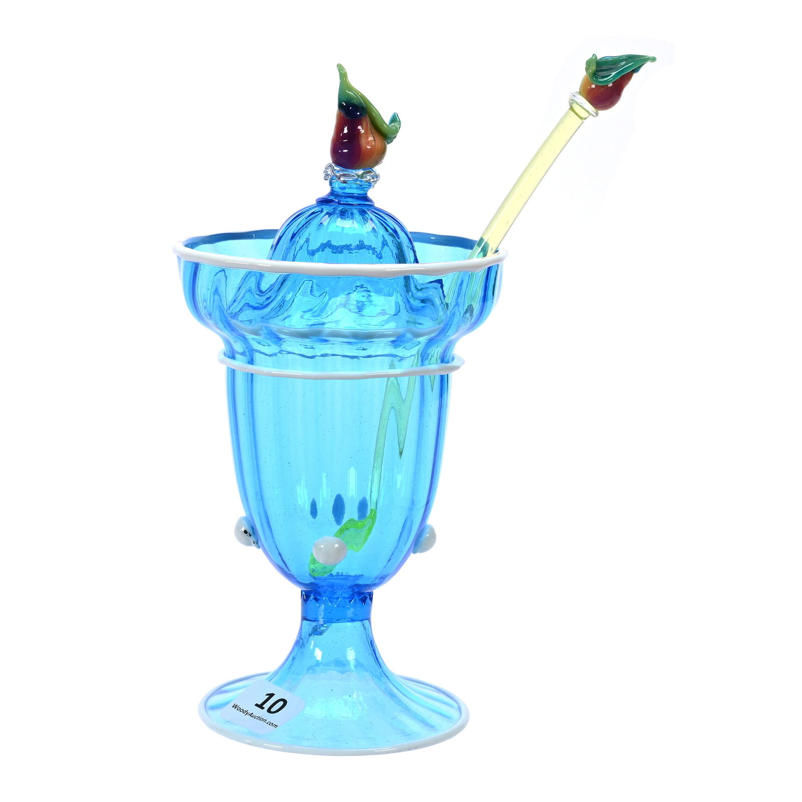 Pedestal Covered Parfait By Steuben (1 of 3)