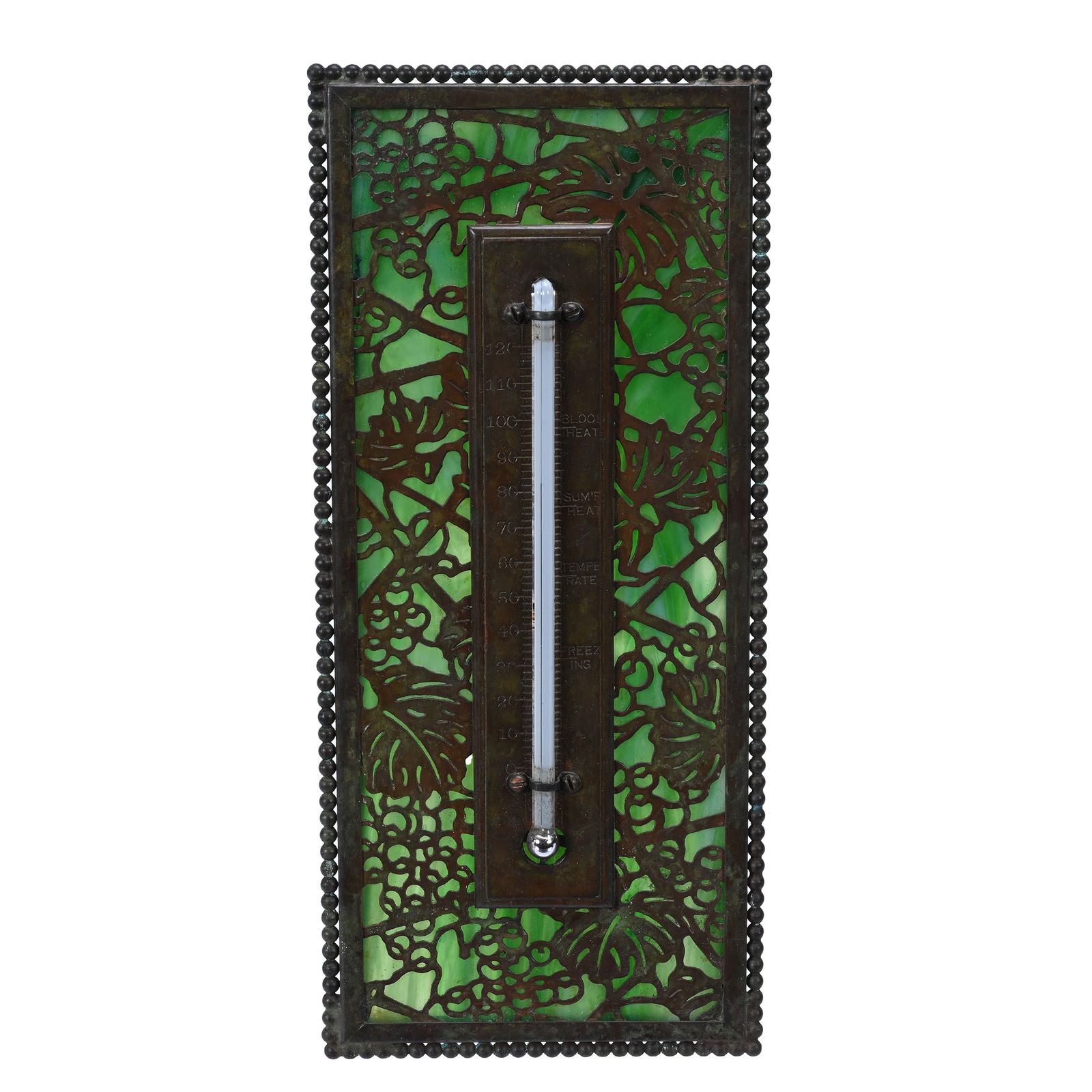 Desk Thermometer Marked Tiffany Studios #1013 (1 of 3)