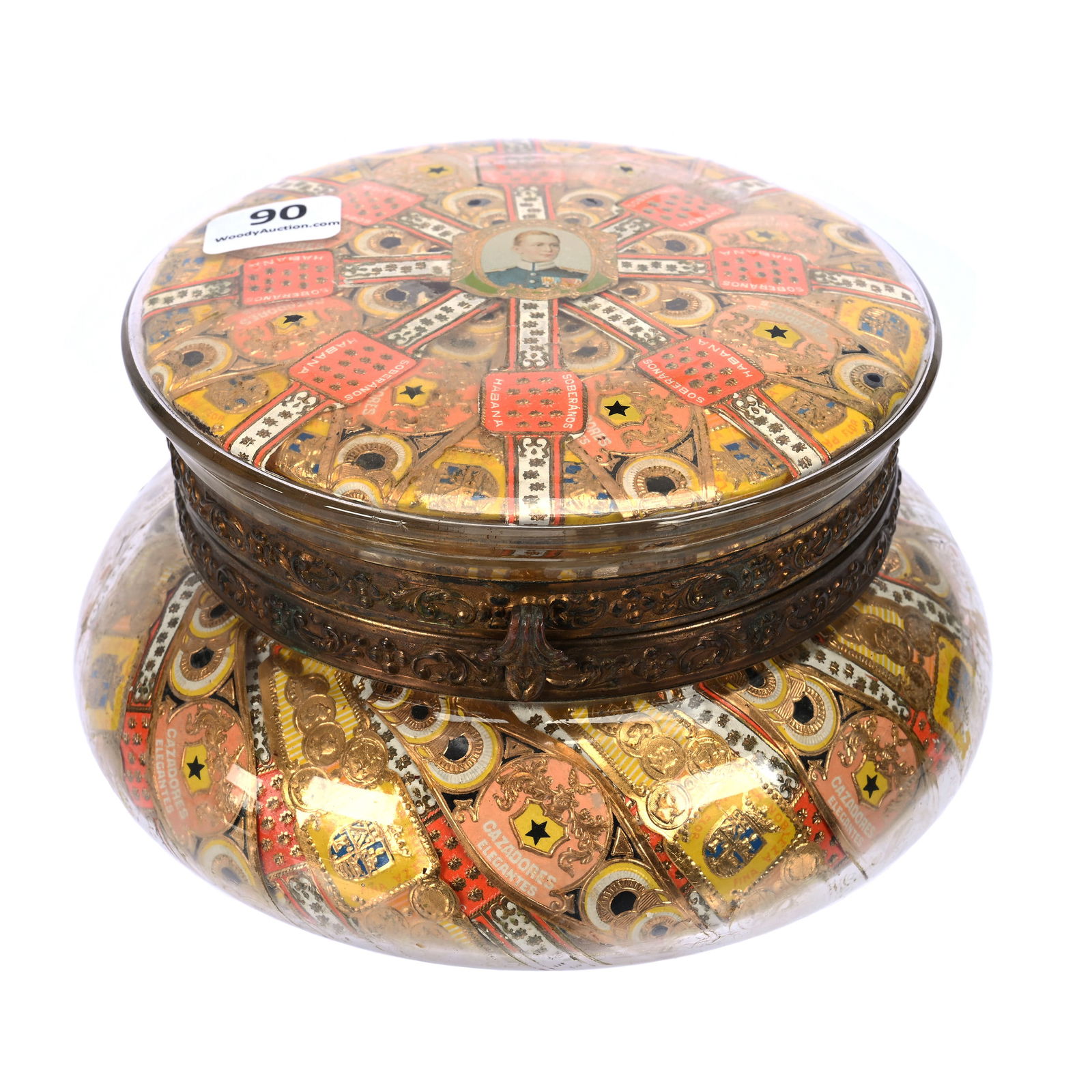 Jewel Box, Rare Unmarked C.F. Monroe Crystal (1 of 5)