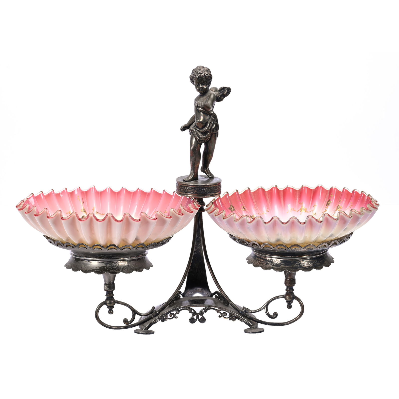 Victorian Double Brides Basket (1 of 4)