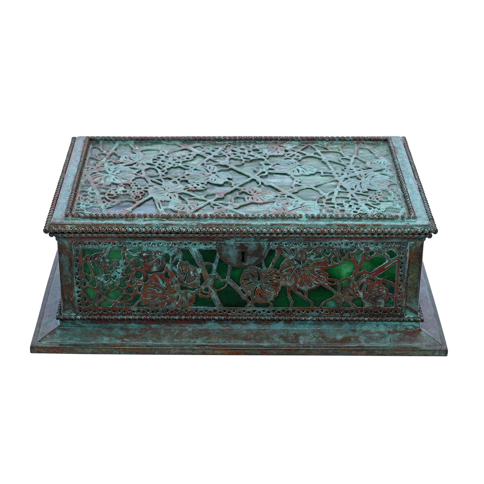 Handkerchief Box Marked Tiffany Studios #34 (1 of 5)