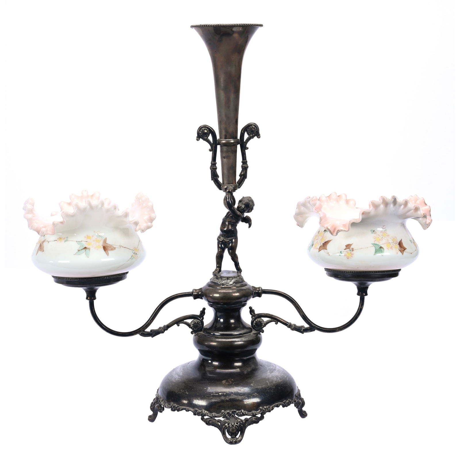 Double Victorian Brides Basket (1 of 3)