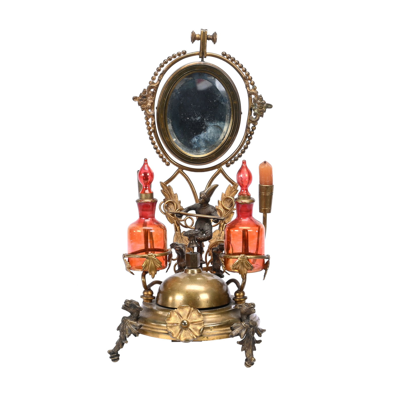 Vanity Perfume Holder With Mechanical Bell (1 of 4)