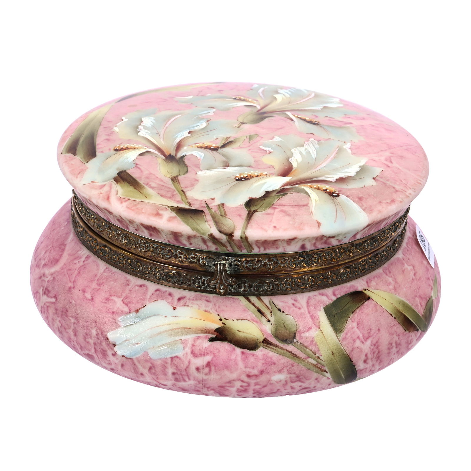 Dresser Box Marked Kelva Art Glass (1 of 4)