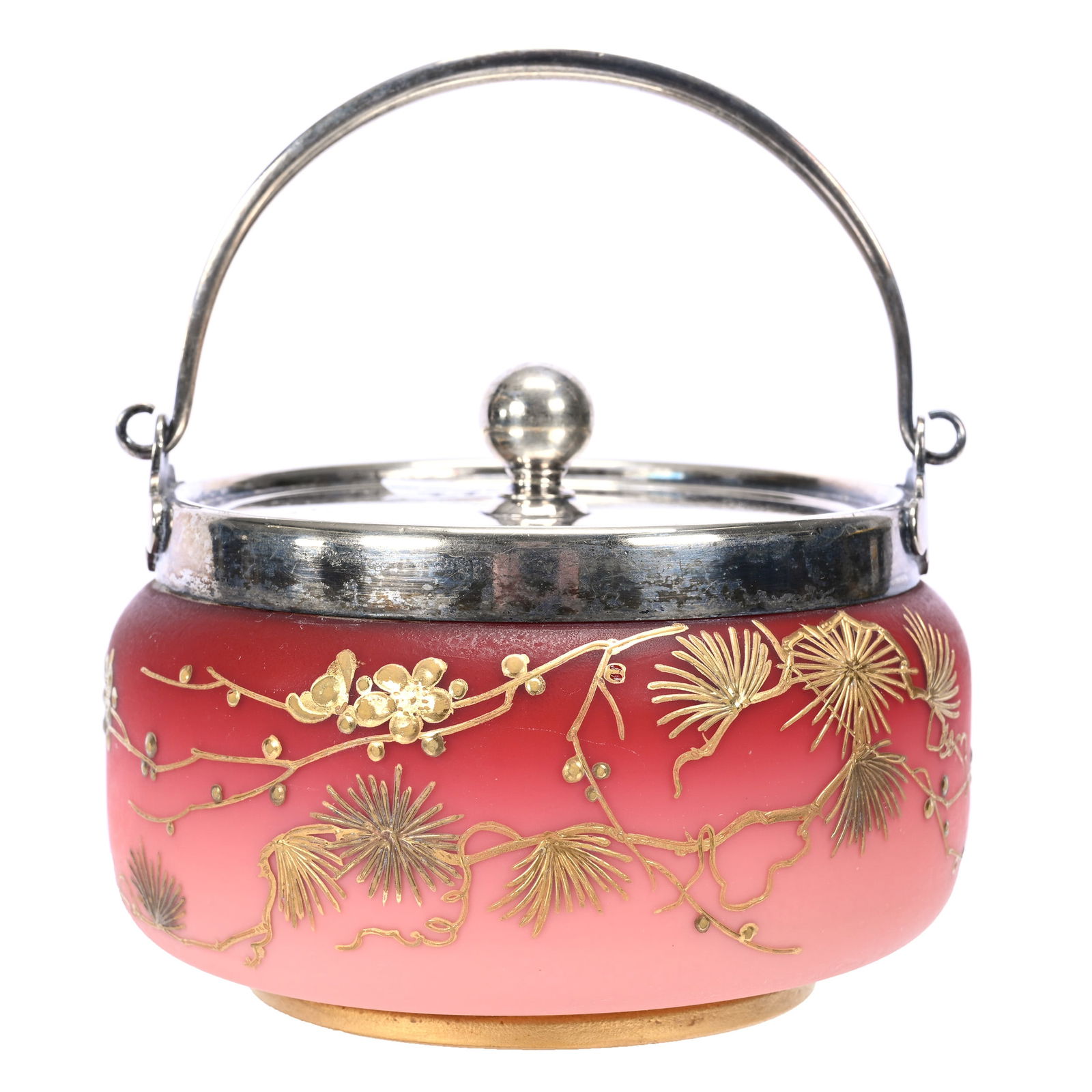 Sweetmeat, Webb Satin Peachblow (1 of 3)