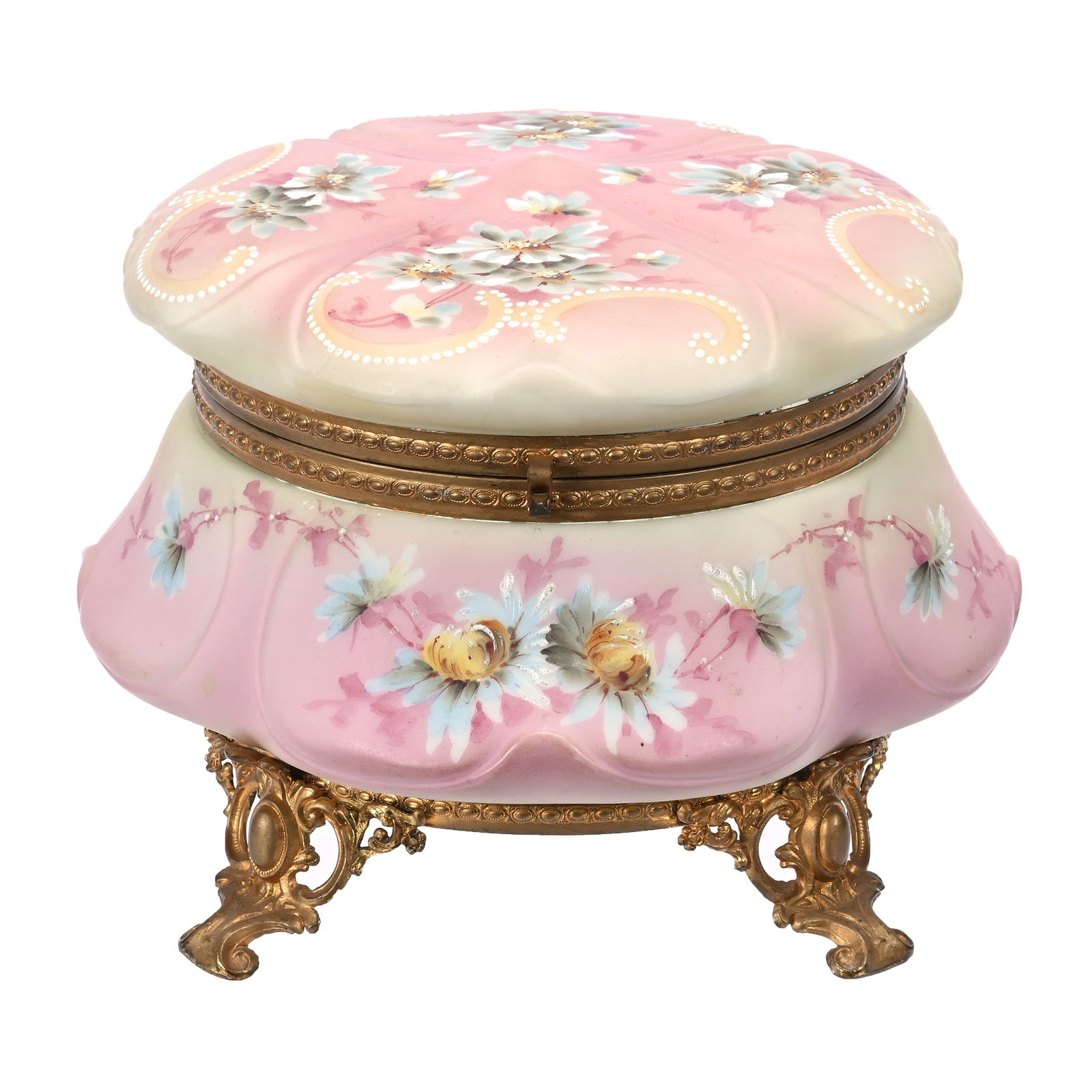 Jewel Box Marked Nakara Art Glass (1 of 4)