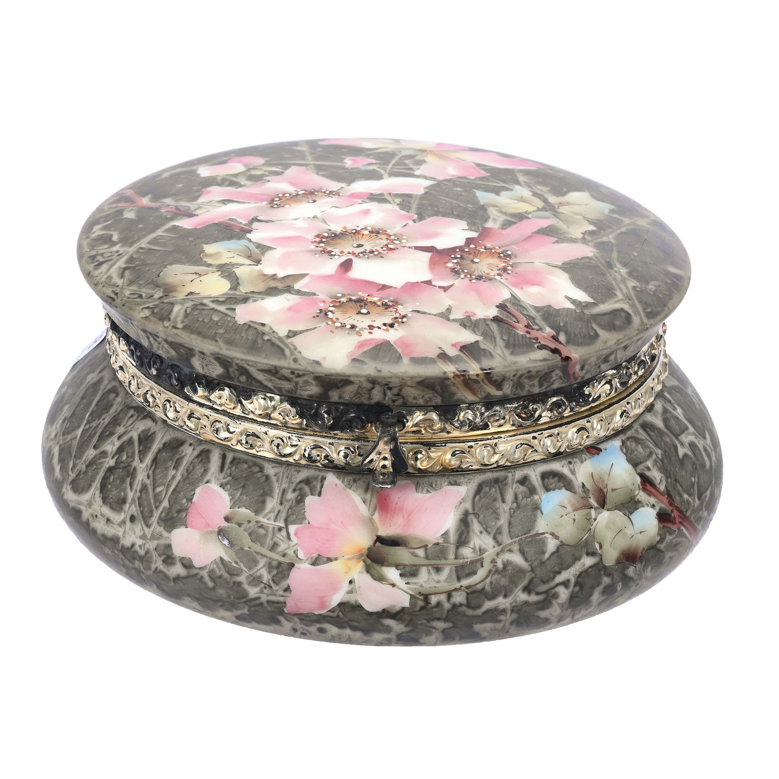 Dresser Box Marked Kelva Art Glass (1 of 4)