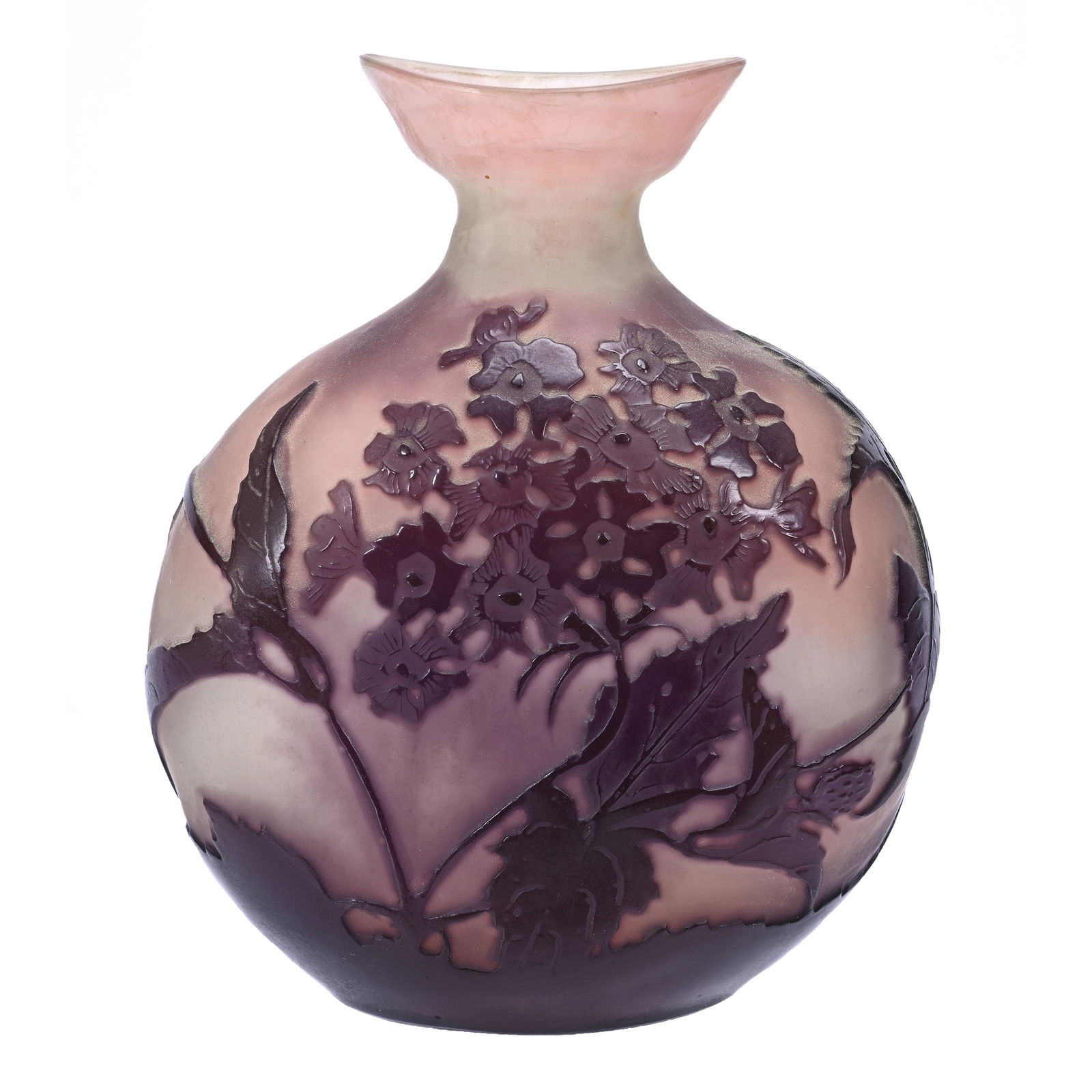 Vase Signed Galle French Cameo Art Glass (1 of 4)