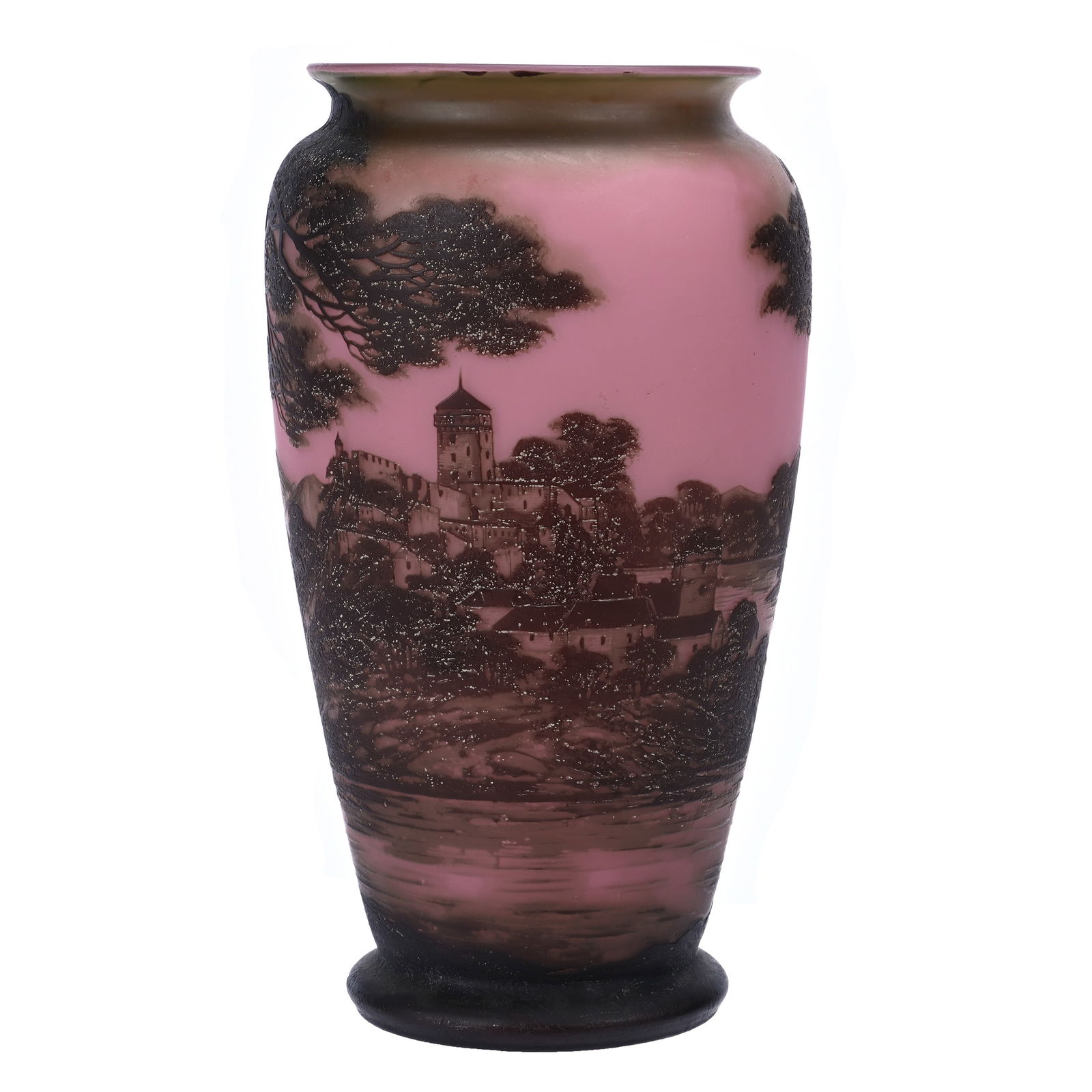 Vase Signed Richard (Loetz) Cameo Art Glass (1 of 4)