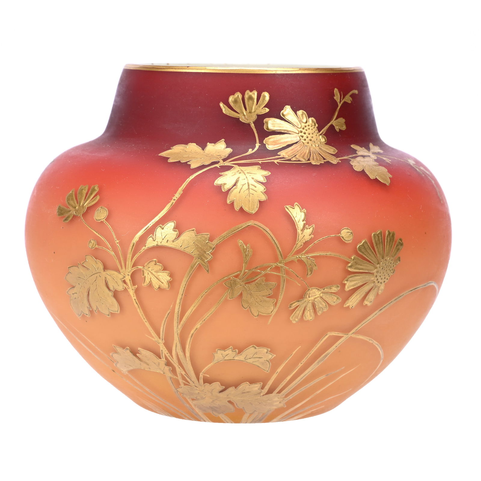 Vase Attributed To Webb Art Glass (1 of 3)