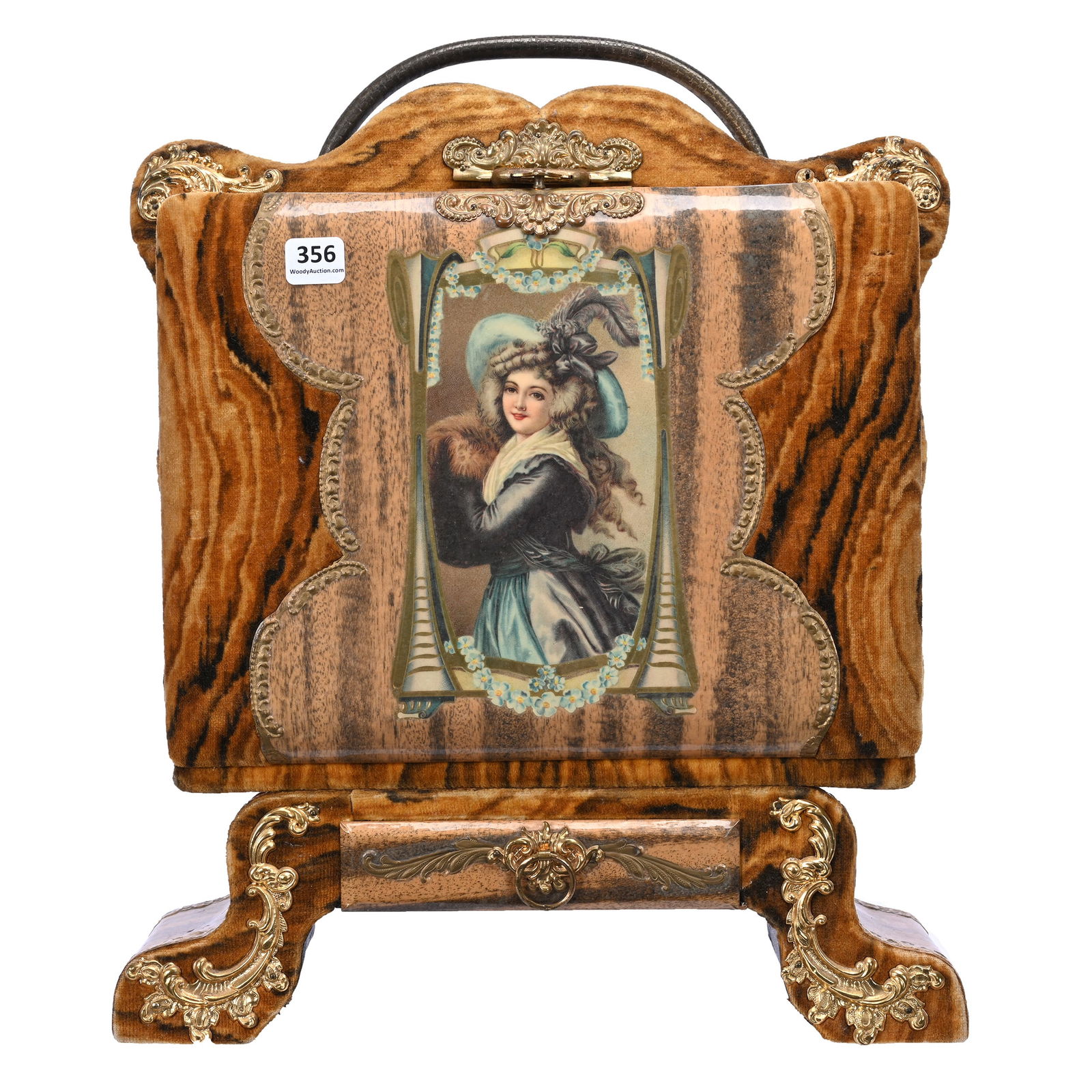 Victorian Photo Album & Matching Display Stand (1 of 3)