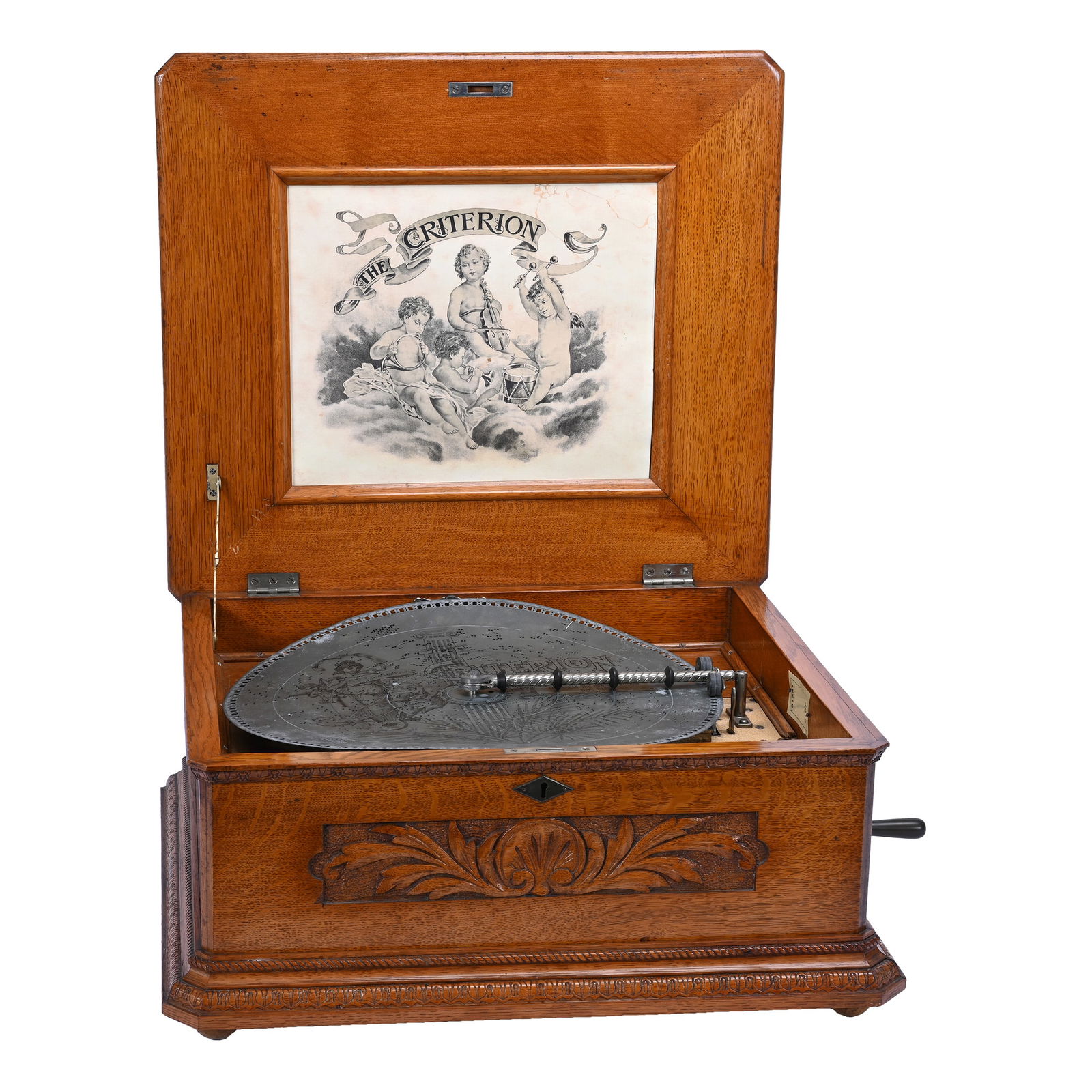 Music Box, 16" Disc, "The Criterion" Model (1 of 6)