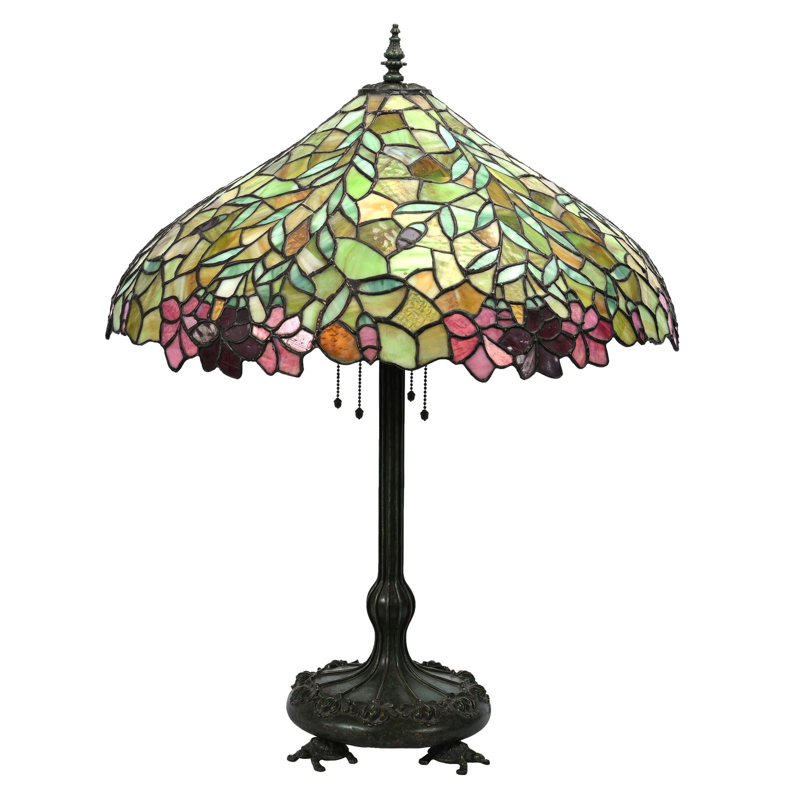 Table Lamp By Chicago Mosaic Leaded Glass (1 of 6)