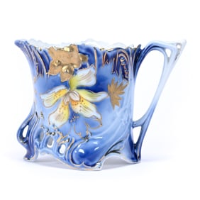 Creamer, Unmarked R.S. Prussia, Cobalt Blue