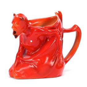 Creamer, Royal Bayreuth Blue Mark, Red Devil
