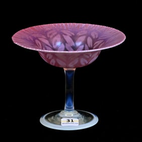 Compote Signed L.C. Tiffany-Favrile #1701