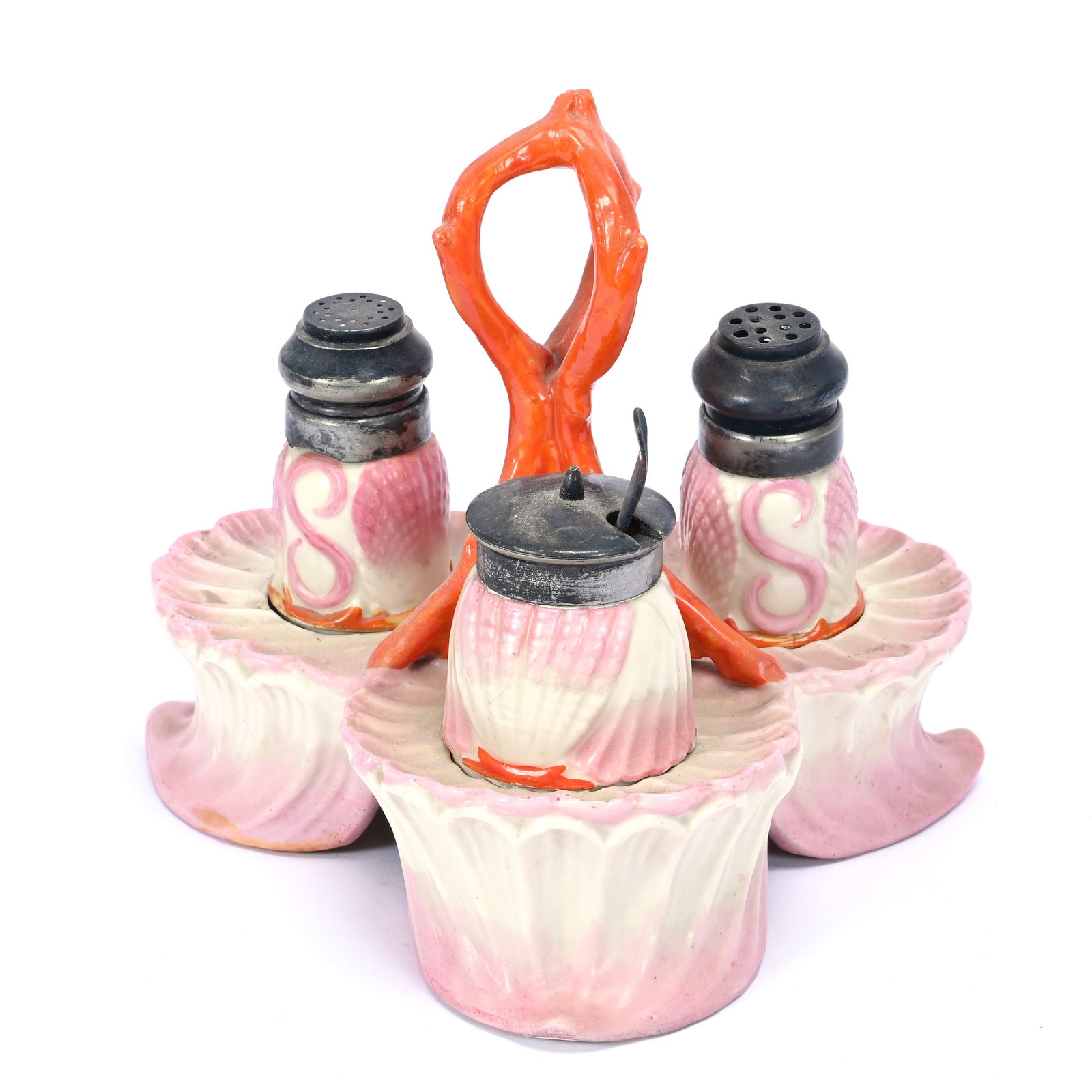 Condiment Set, English Porcelain (1 of 7)