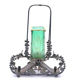 Victorian Vase On Stand