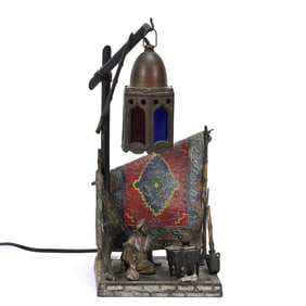 Boudoir Lamp Marked Germany