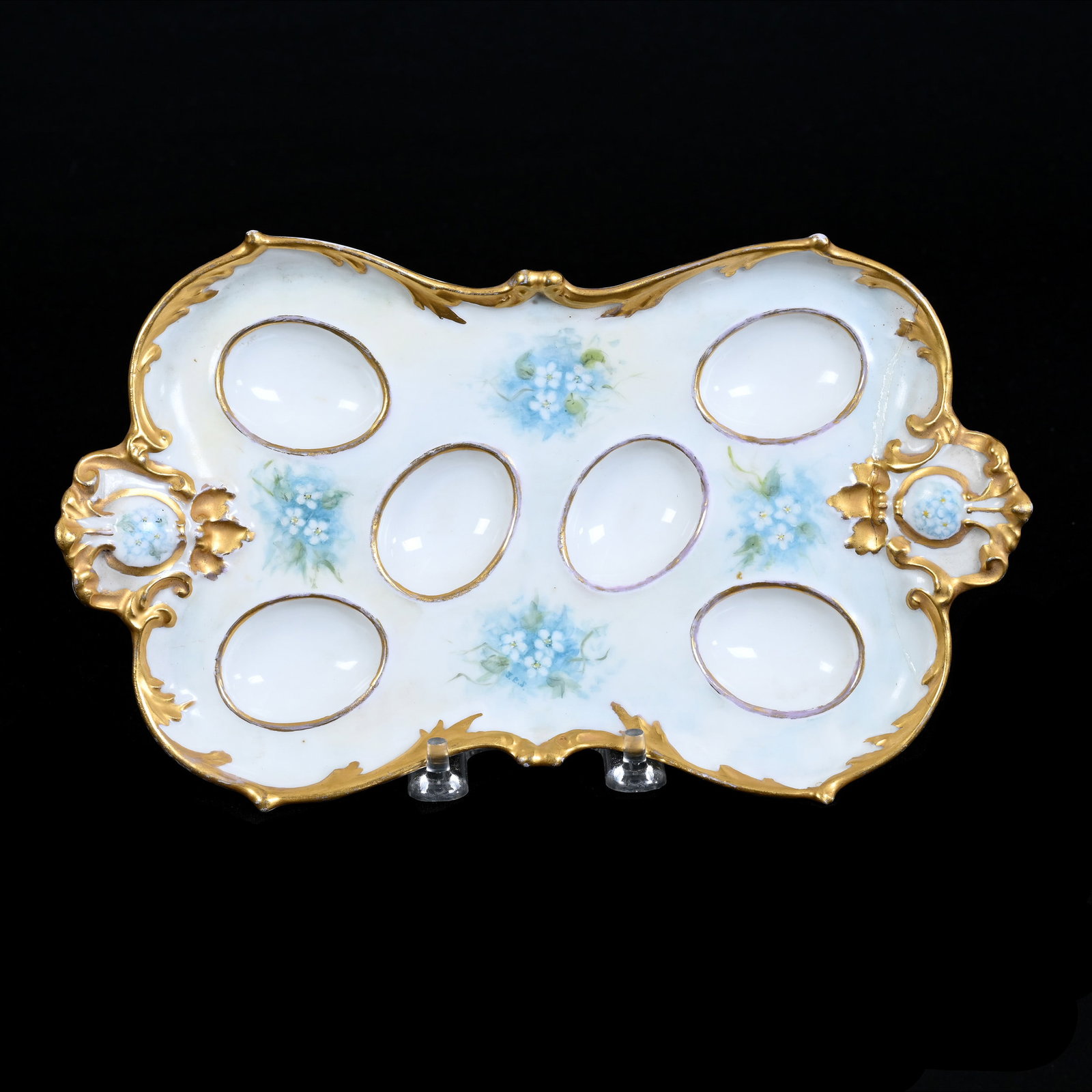 Egg Tray Marked A.K. Limoges (1 of 3)