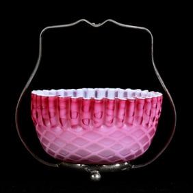 Sweetmeat, Pink Satin Diamond Quilted