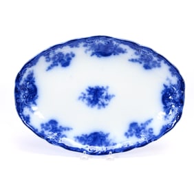 Oval Tray, Arcadia Pattern By A.J. Wilkinson