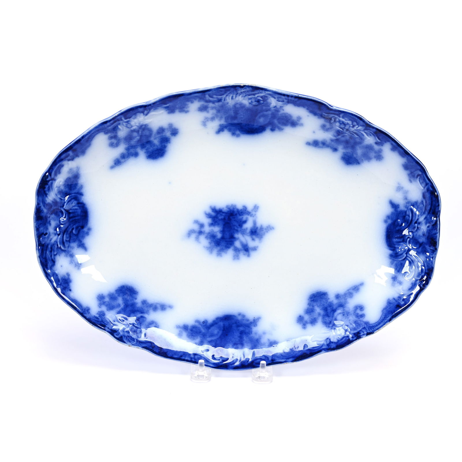 Oval Tray, Arcadia Pattern By A.J. Wilkinson (1 of 2)