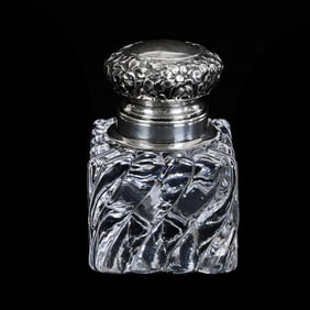 Inkwell, Heavy Swirled Crystal