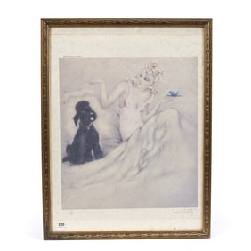 Framed Lithograph, Limited Edition By Louis Icart
