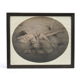 Framed Lithograph, Limited Edition By Louis Icart