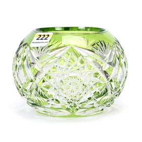 Rose Bowl, BPCG, Green Cut To Clear