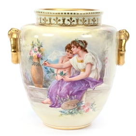 Vase Marked Royal Bonn