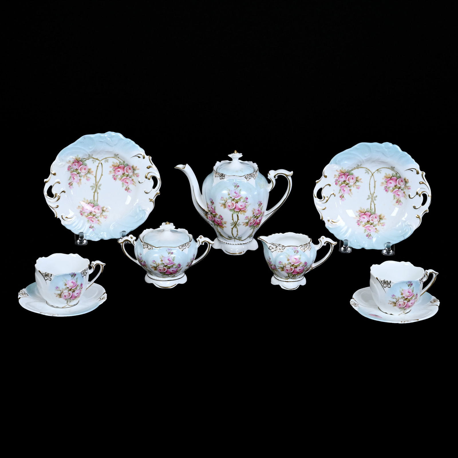 Child's Tea Set, Unmarked R. S. Prussia (1 of 7)