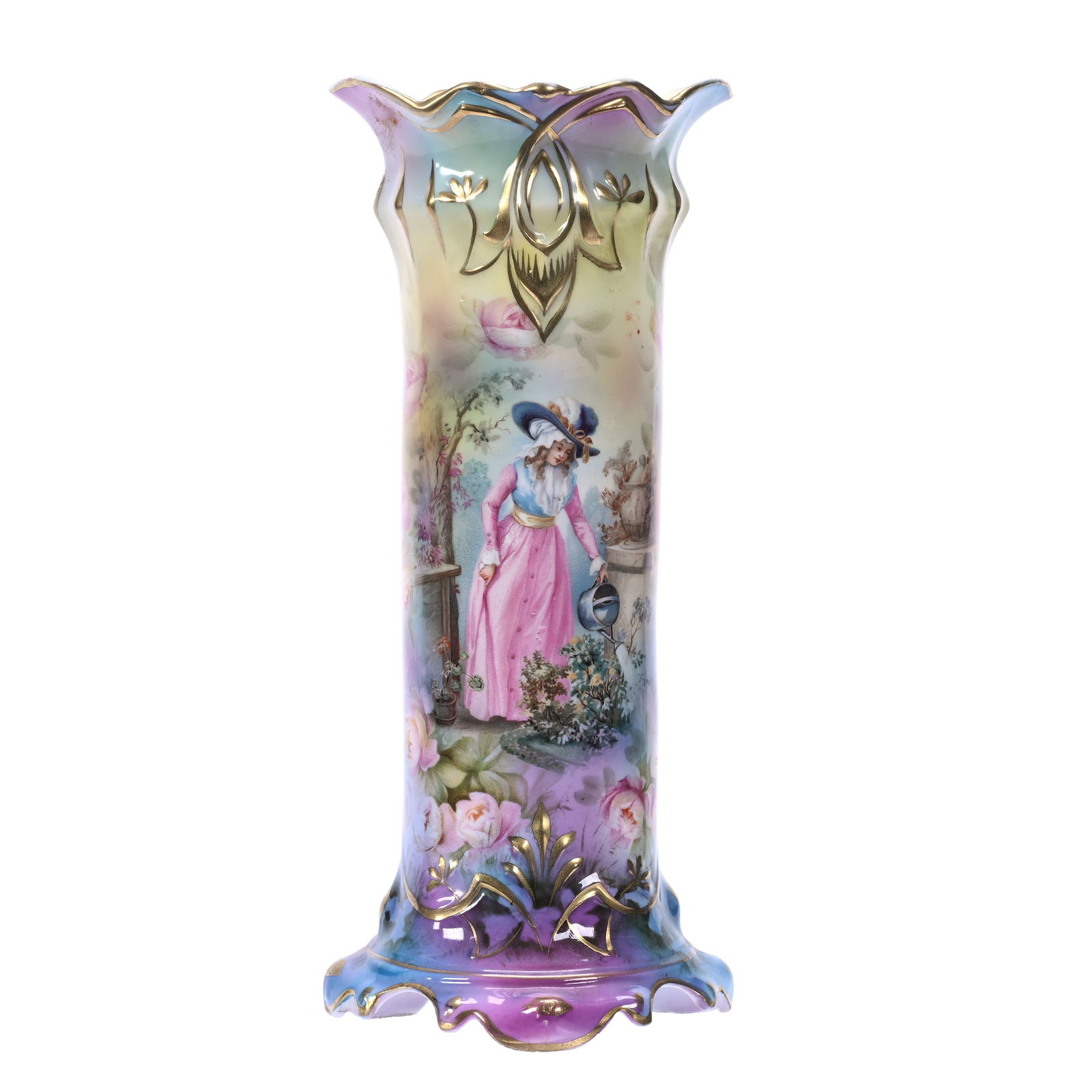 Vase Marked Royal Vienna, Scenic Decor (1 of 3)