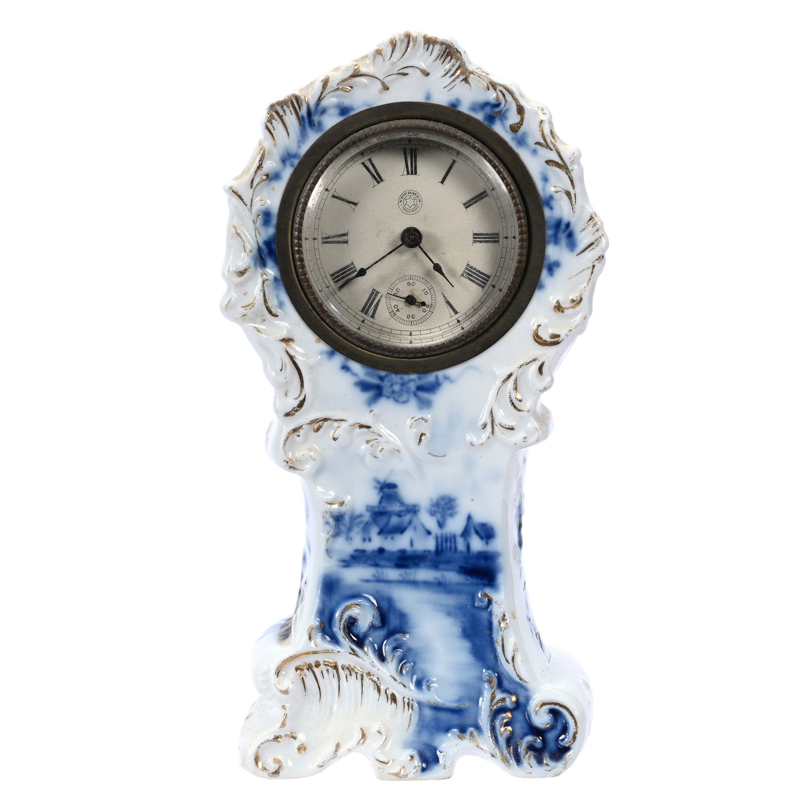 Desk Clock, Unmarked Prussia Style (1 of 3)