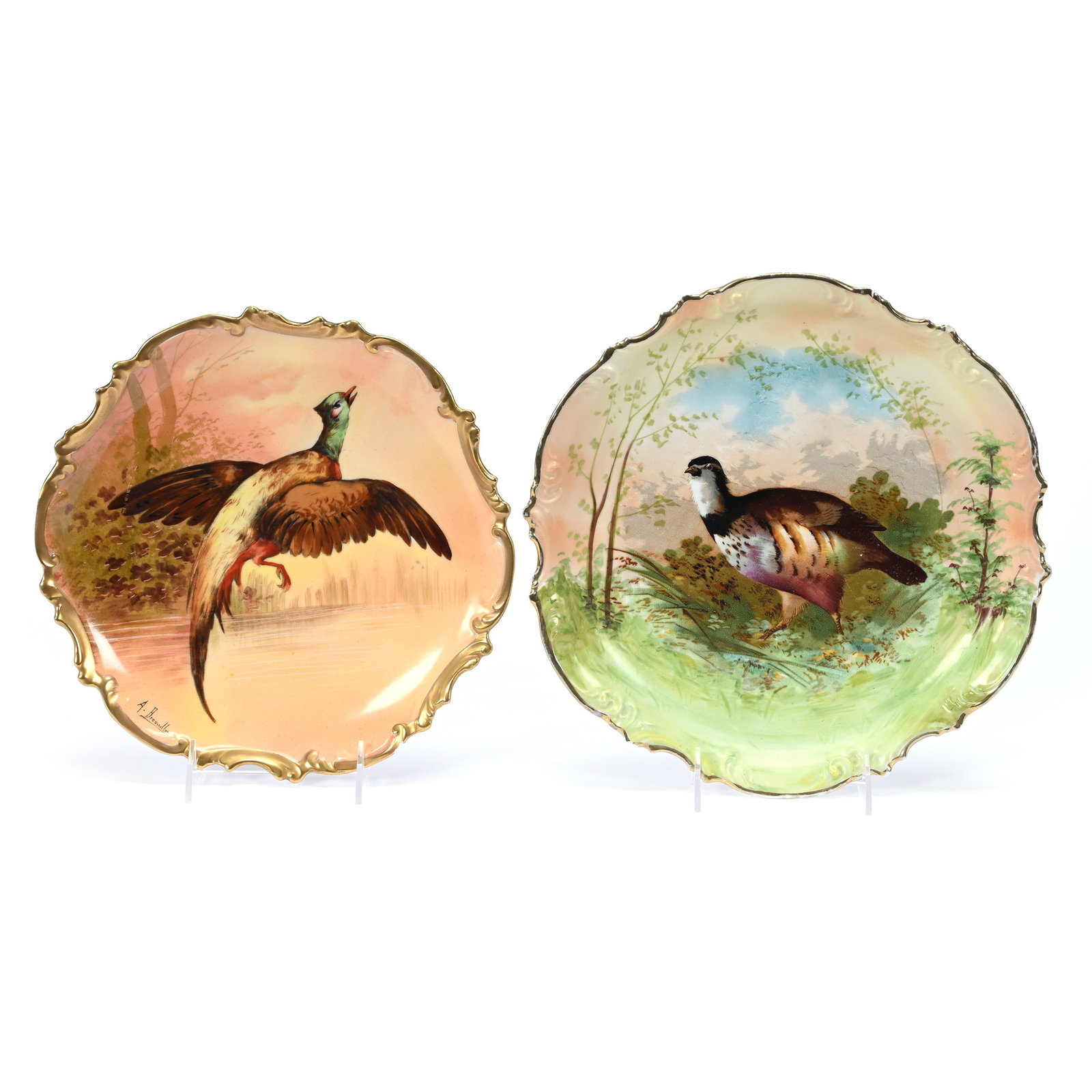 (2) Plates With Game Birds (1 of 7)