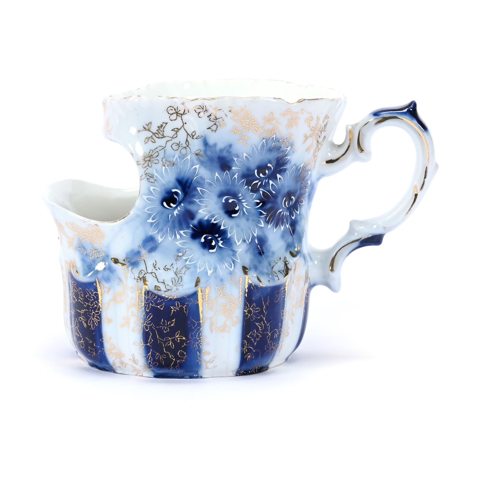 Scuttle Mug, Unmarked Prussia Style (1 of 5)