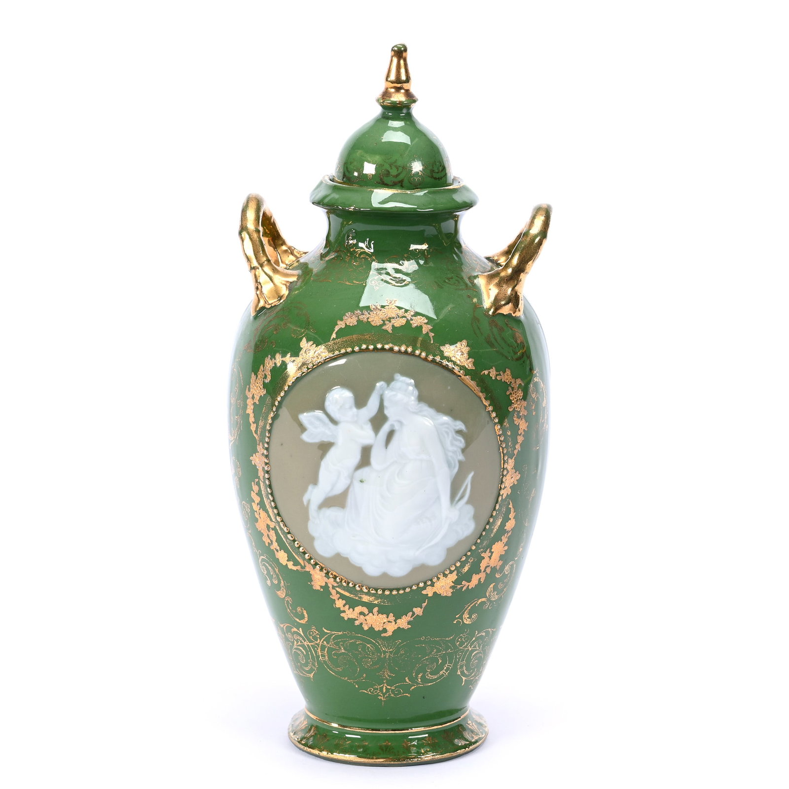 Covered Urn Marked Royal Pate Sur Pate (1 of 3)