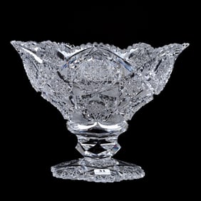 Egg Nog Bowl, American Brilliant Cut Glass