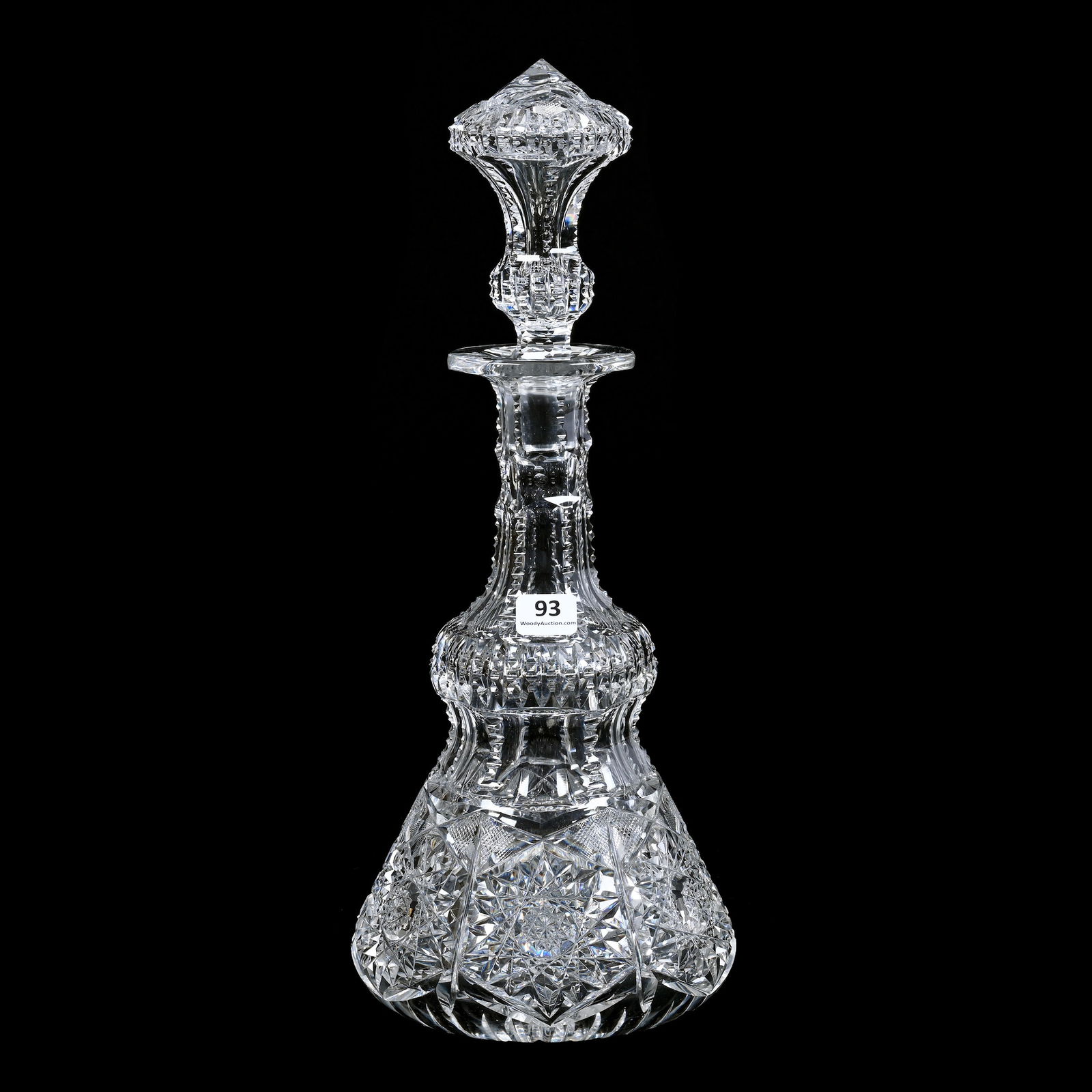 Decanter, American Brilliant Cut Glass (1 of 3)