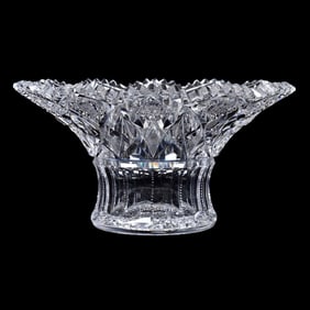 Sweetpea Vase, American Brilliant Cut Glass